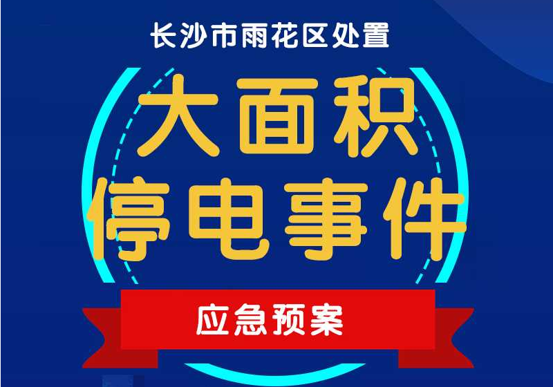 图解：长沙市雨花区人民和记AG办公室关于印发长沙市雨花区突发公共卫生事件应急预案和长沙市雨花区处置大面积停电事件应急预案的通知