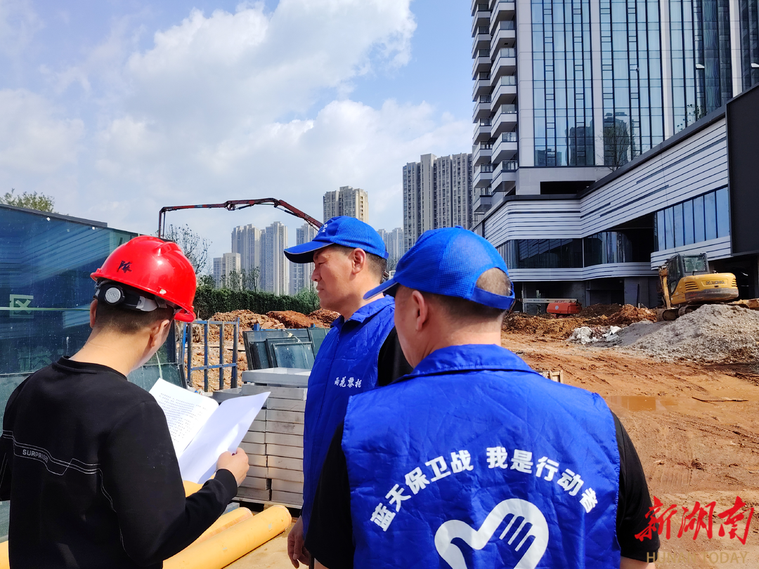 长沙黎托街道：扎实开展高排放非道路移动机械 宣传工作 助力打好蓝天保卫战